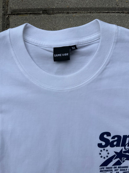 SAME VIBE White Tee