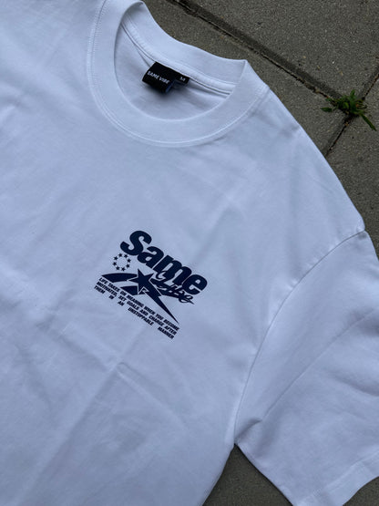SAME VIBE White Tee