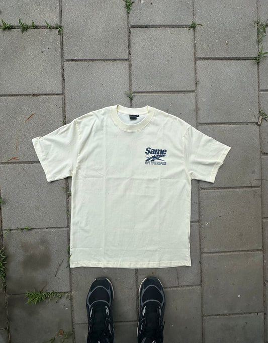 SAME VIBE Yellow Tee